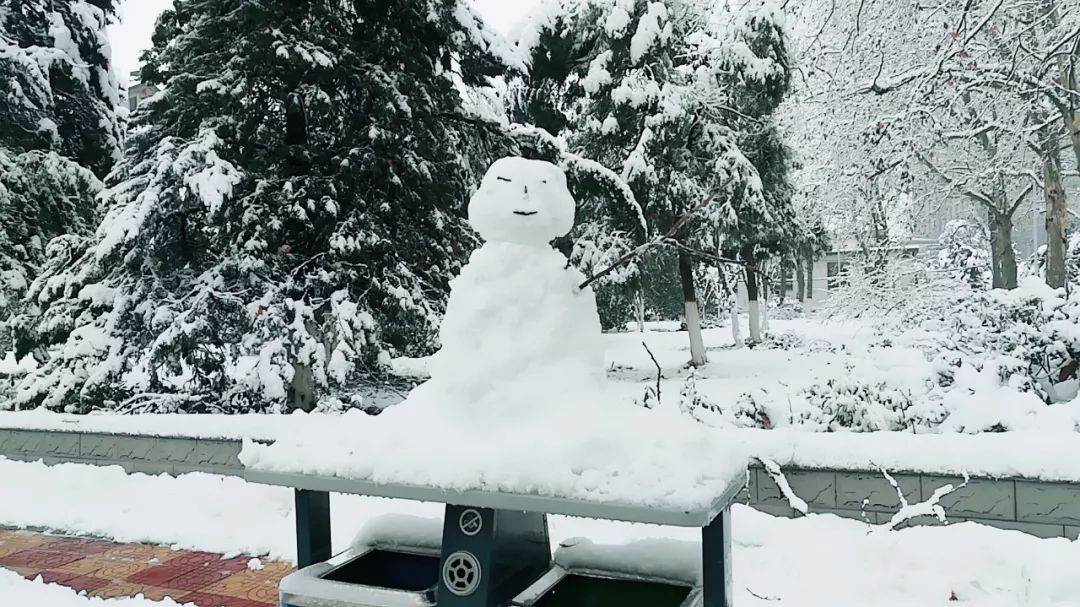 北京初雪降臨，2025年的第一場雪