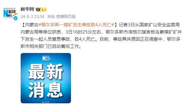 內(nèi)蒙古一礦業(yè)公司發(fā)生事故致3死全局性策略實施協(xié)調(diào)_進階款65.98.82