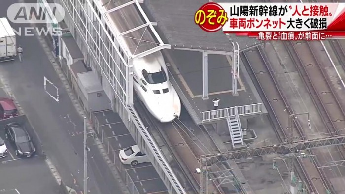 日本列車撞人事件